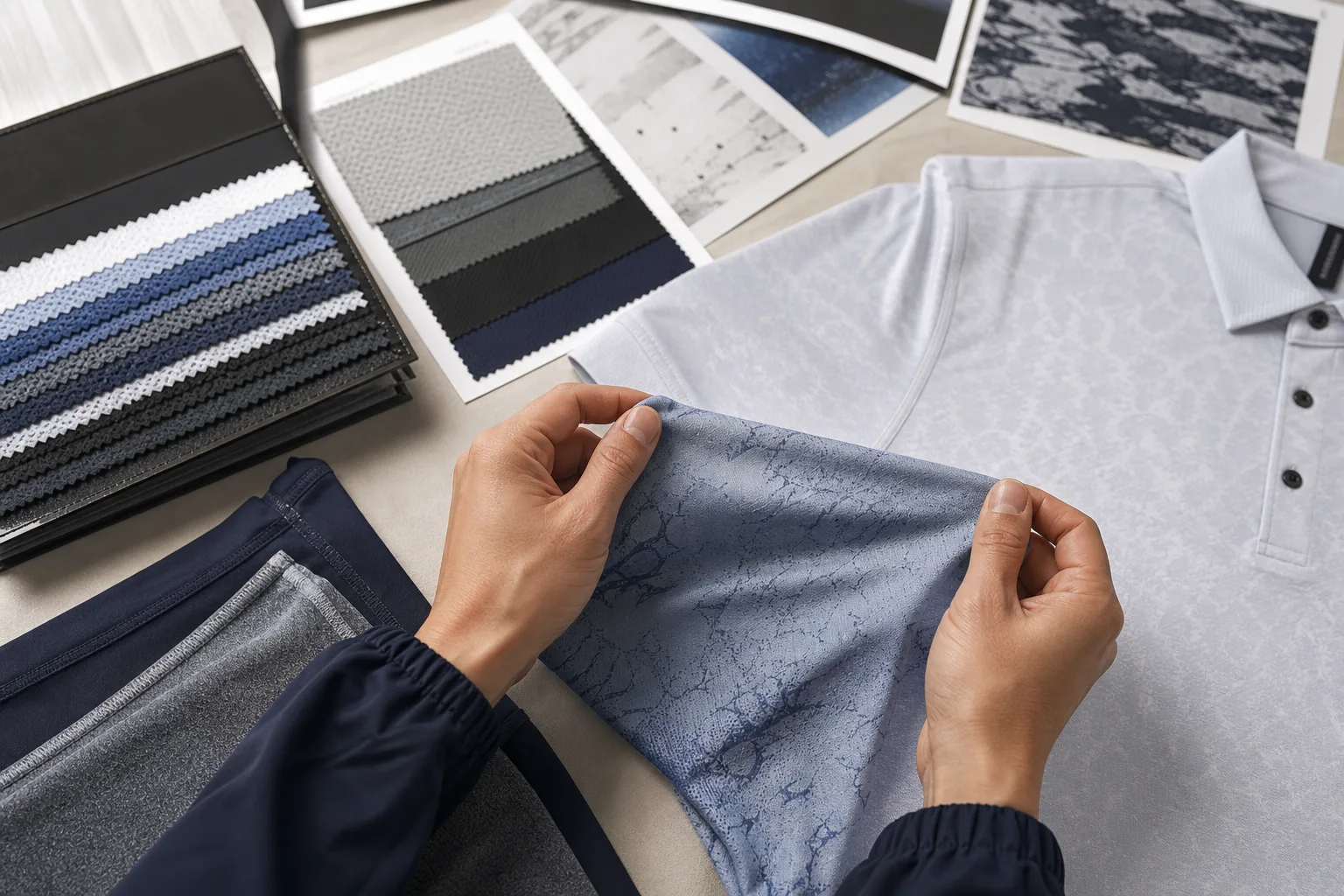 Fabric and fit review for golf clothing manufacturing buyers