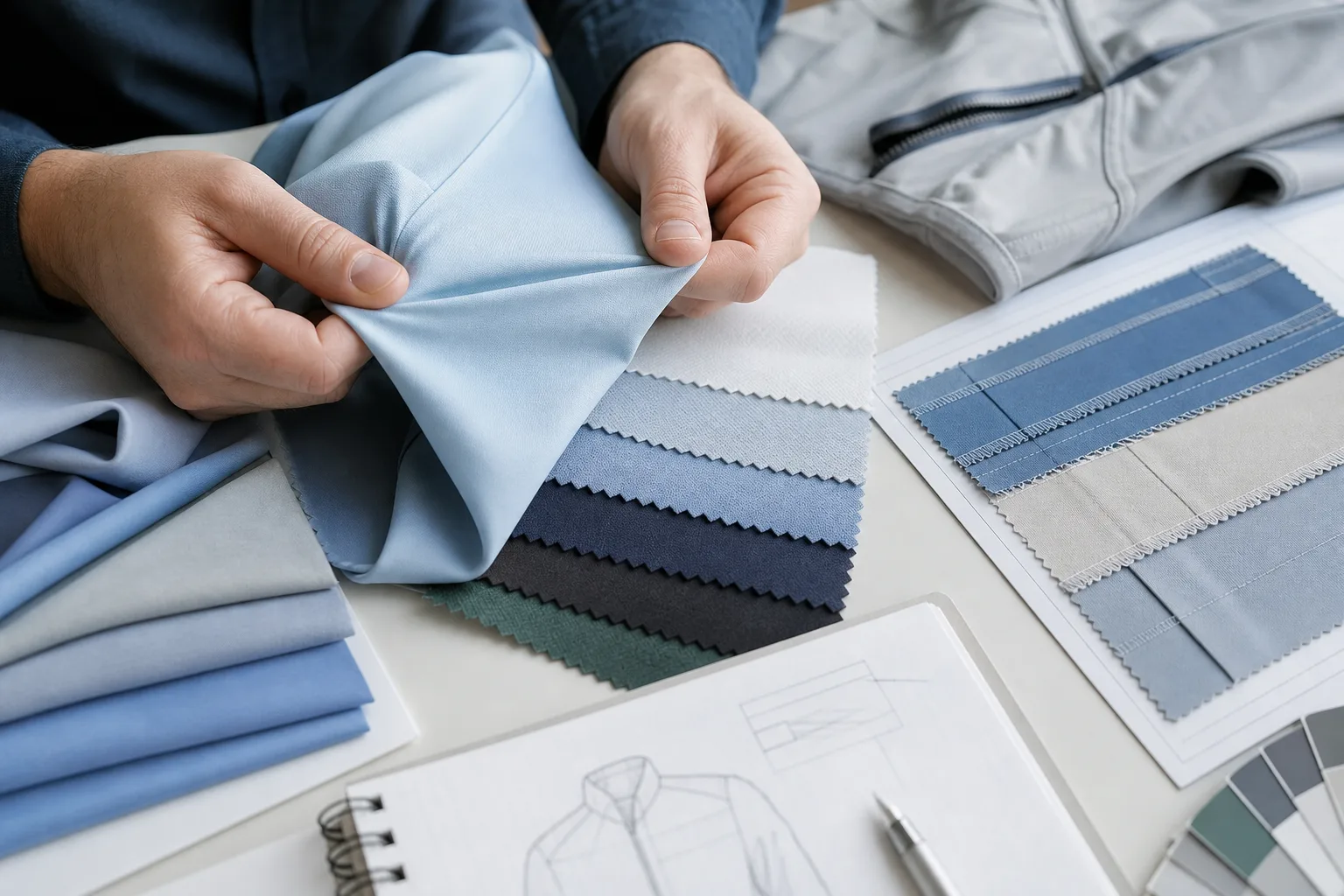 Fabric and fit review for golf clothing manufacturing buyers