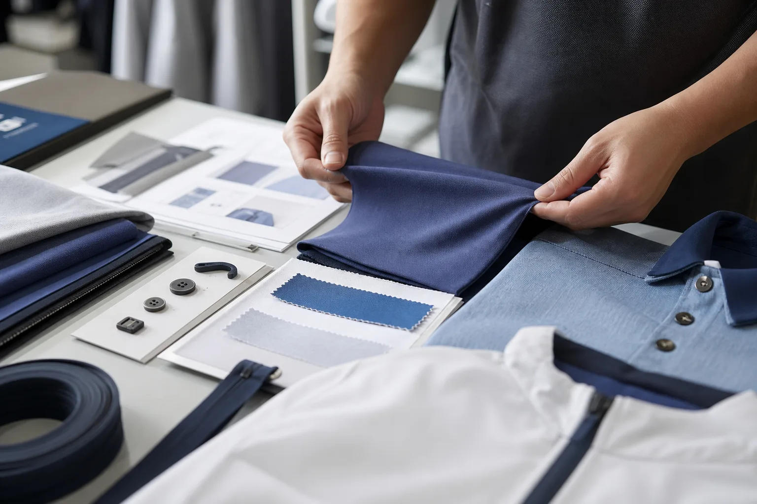 Fabric and fit review for golf clothing manufacturing buyers