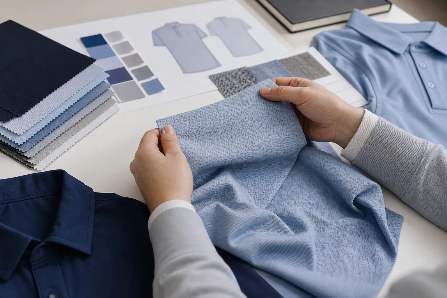 Fabric and fit review for golf clothing manufacturing buyers