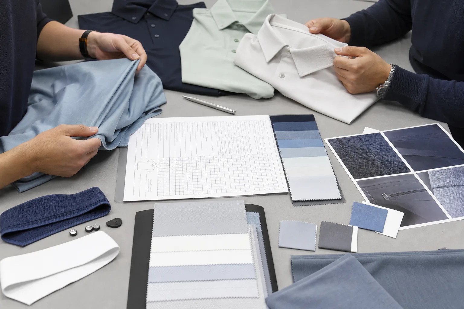 Golf clothing development review for golf clothing manufacturing buyers