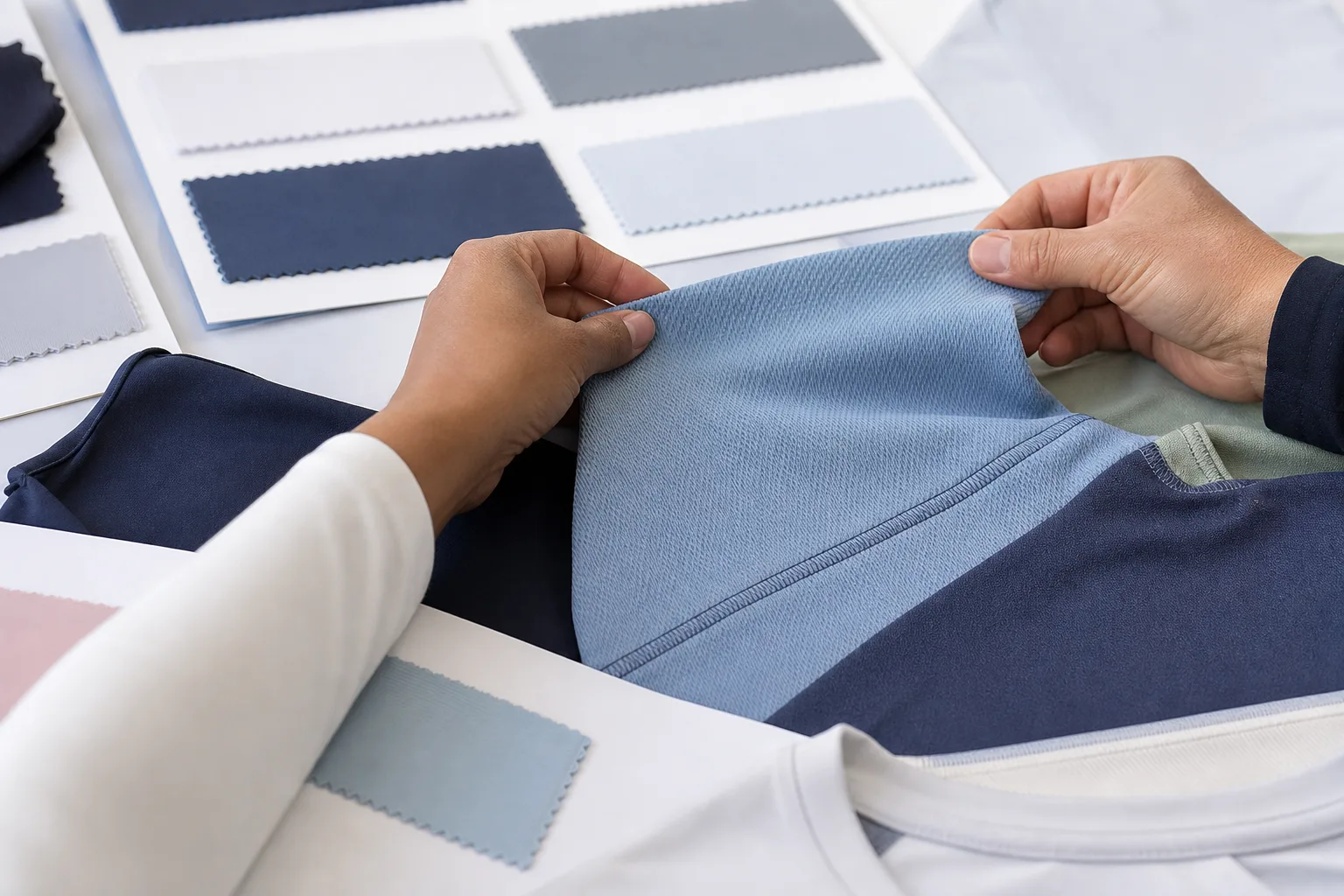 Fabric and fit review for golf clothing manufacturing buyers