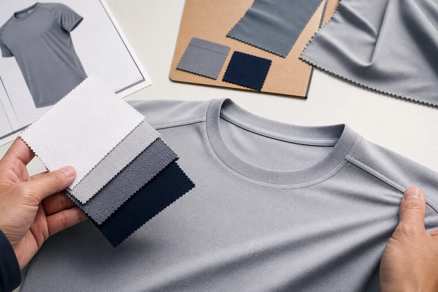 Fabric and fit review for golf clothing manufacturing buyers