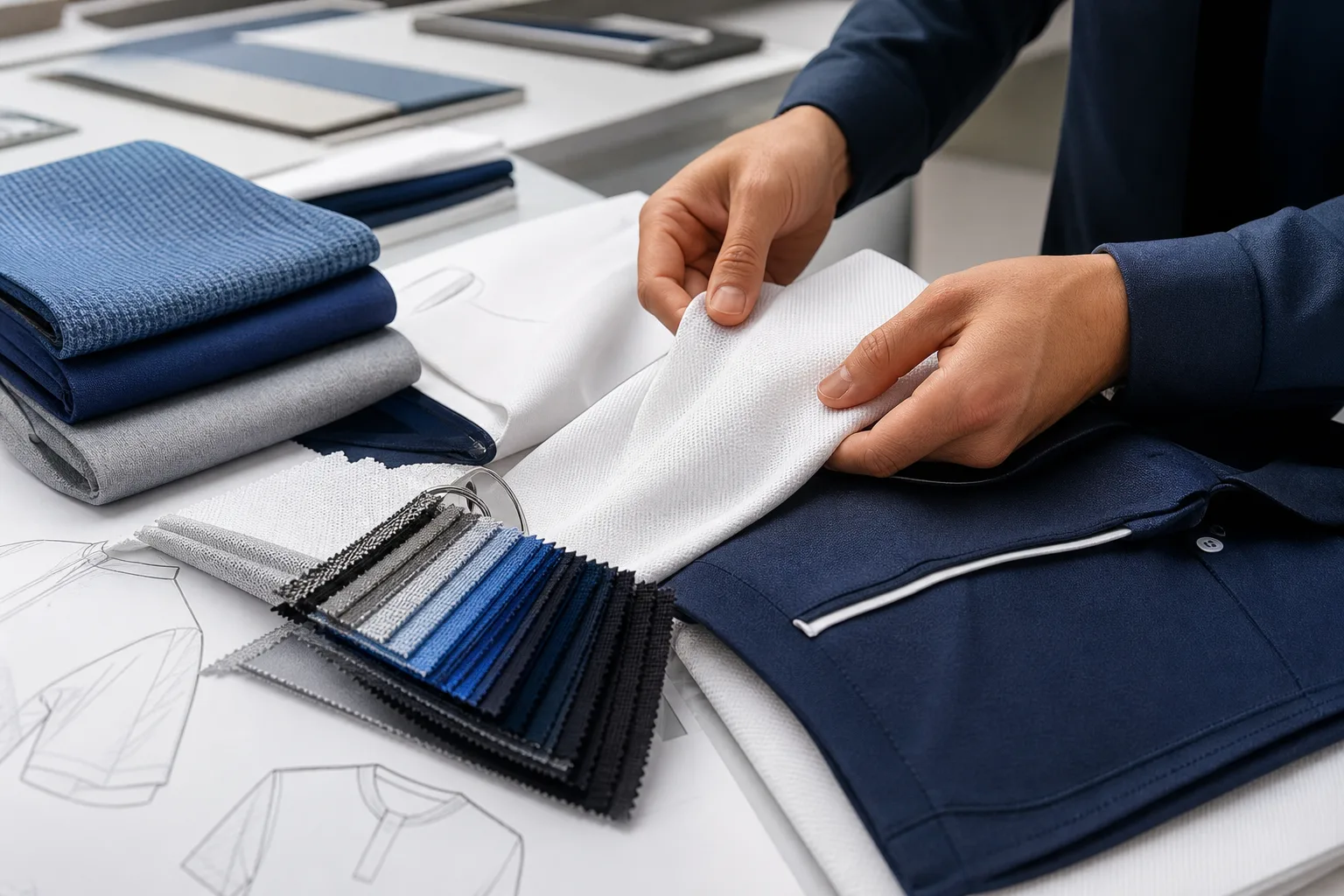 Fabric and fit review for golf clothing manufacturing buyers