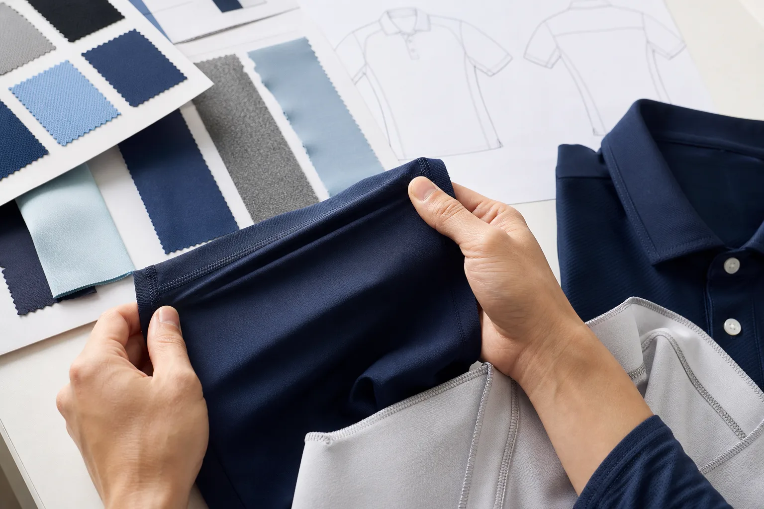 Fabric and fit review for golf clothing manufacturing buyers