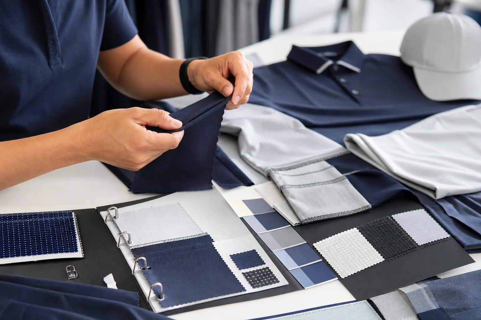 Fabric and fit review for golf clothing manufacturing buyers