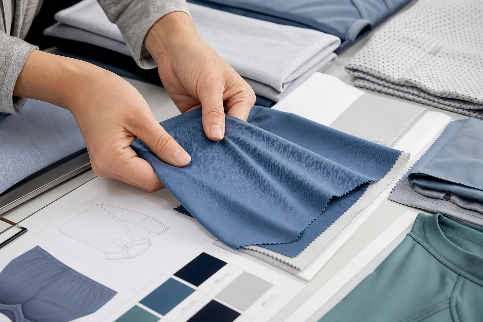 Fabric and fit review for golf clothing manufacturing buyers