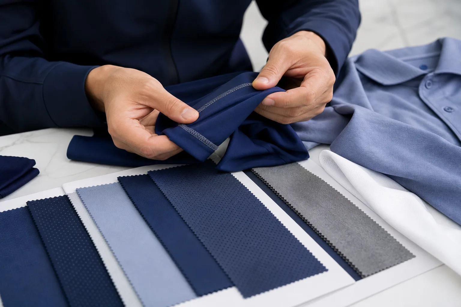 Fabric and fit review for golf clothing manufacturing buyers
