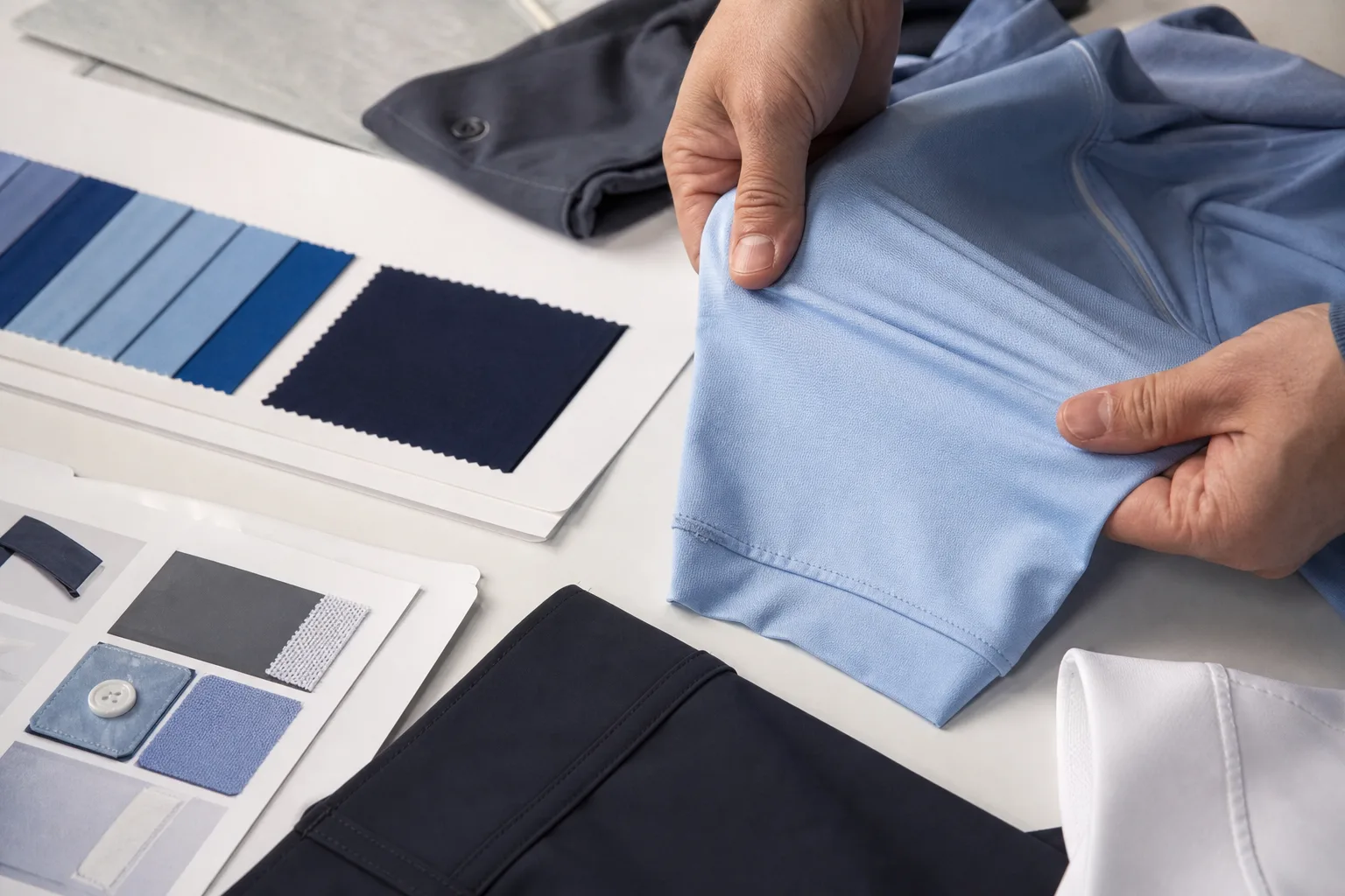 Fabric and fit review for golf clothing manufacturing buyers